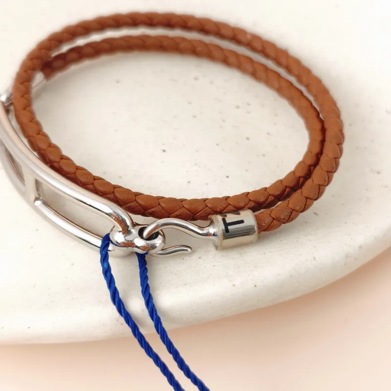 Hermès Bangle Roulis Bangle Brown One Size 33.5cm — cover view 8 of 8