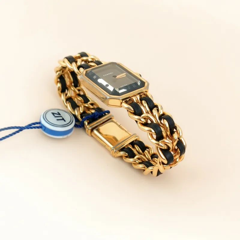 Chanel Watch Première Édition Originale Black with Gold-Tone Hardware Black with Gold-Tone Hardware One Size26.1mm x 20mm M — cover view 8 of 10