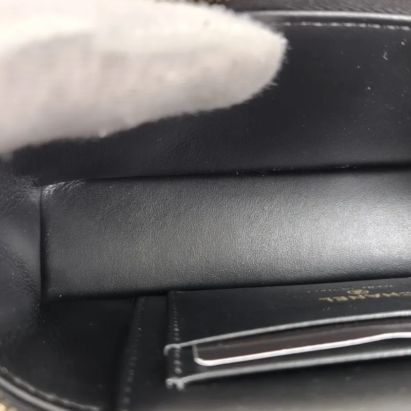 Chanel Top Handle Bag lp Black Grained Calfskin One Size19.5 × 5 × 17 cm — detail view 3 of 17