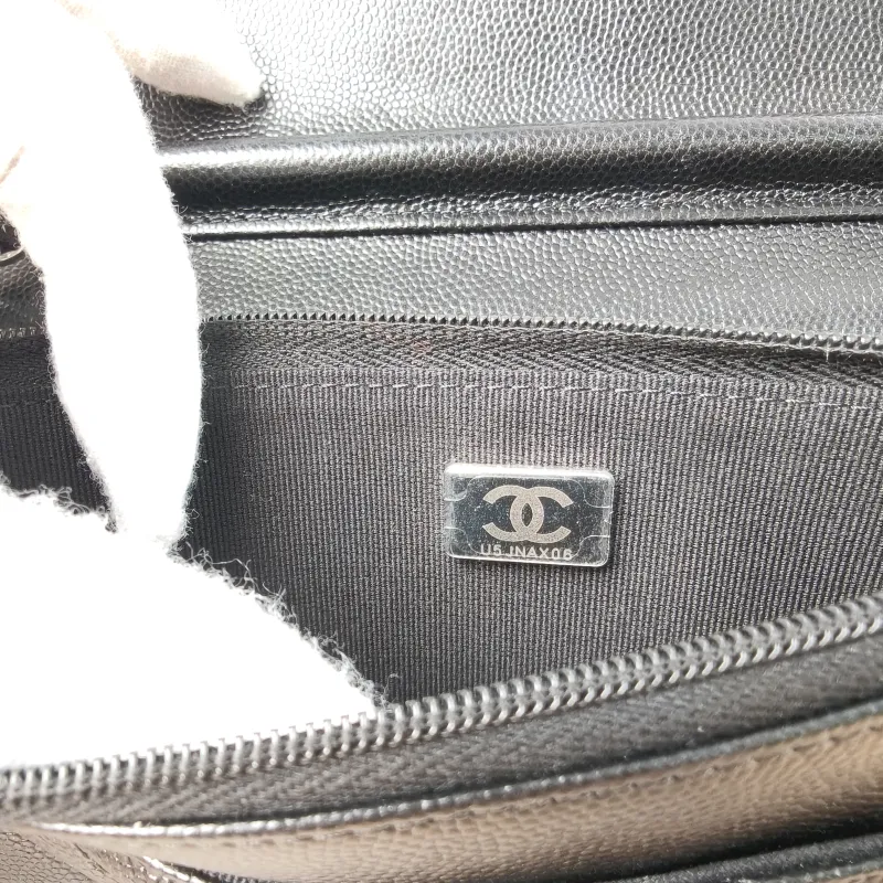 Chanel Crossbody Bag CF WOCWOC Bag Black Calfskin One Size19.2 × 3.5 × 12.3 cm — detail view 6 of 12