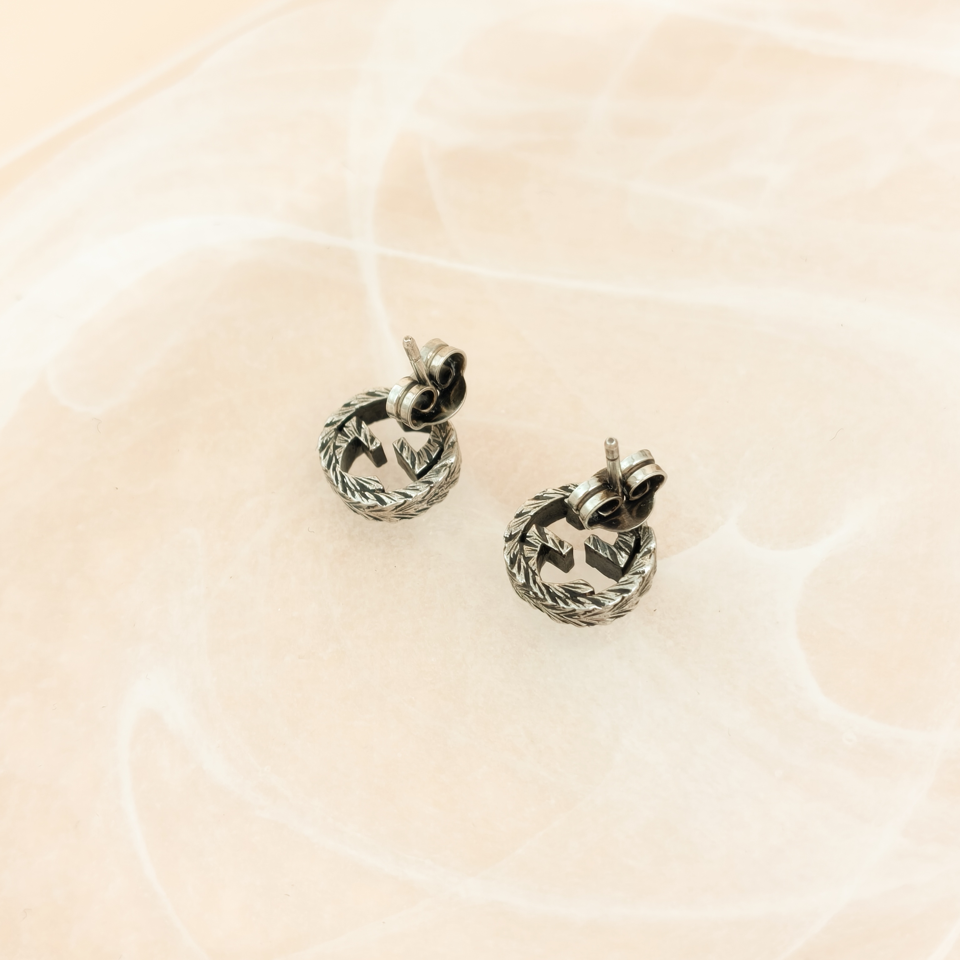GUCCI Earrings G Earrings Silver925 One Size — cover view 2 of 6