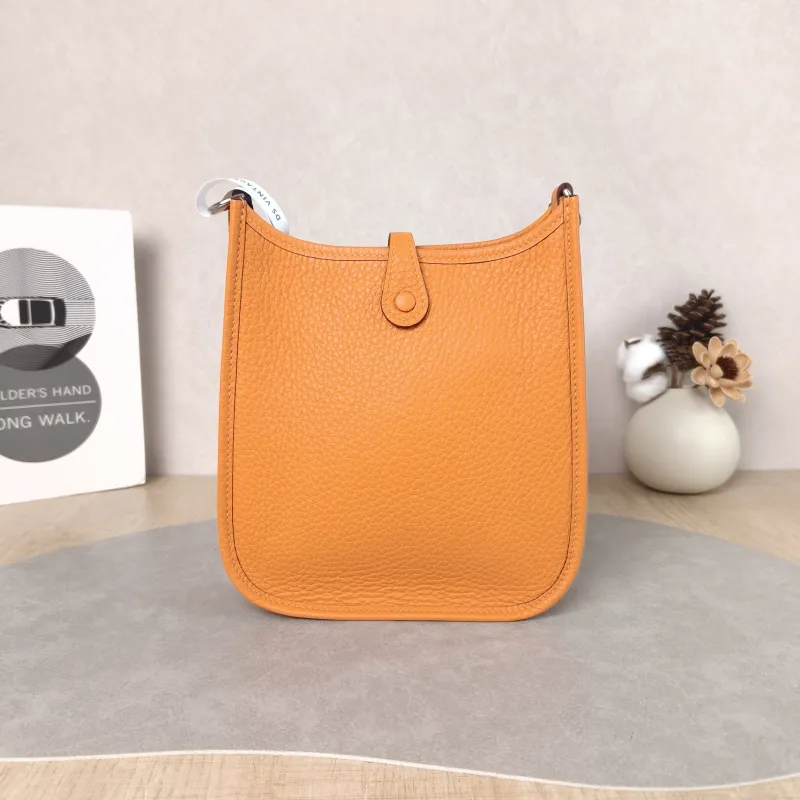 Hermès Crossbody Bag Evelyne Mini 16 Mini 16 TC Calfskin Mini 17 × 5.5 × 18 cm G — cover view 3 of 6