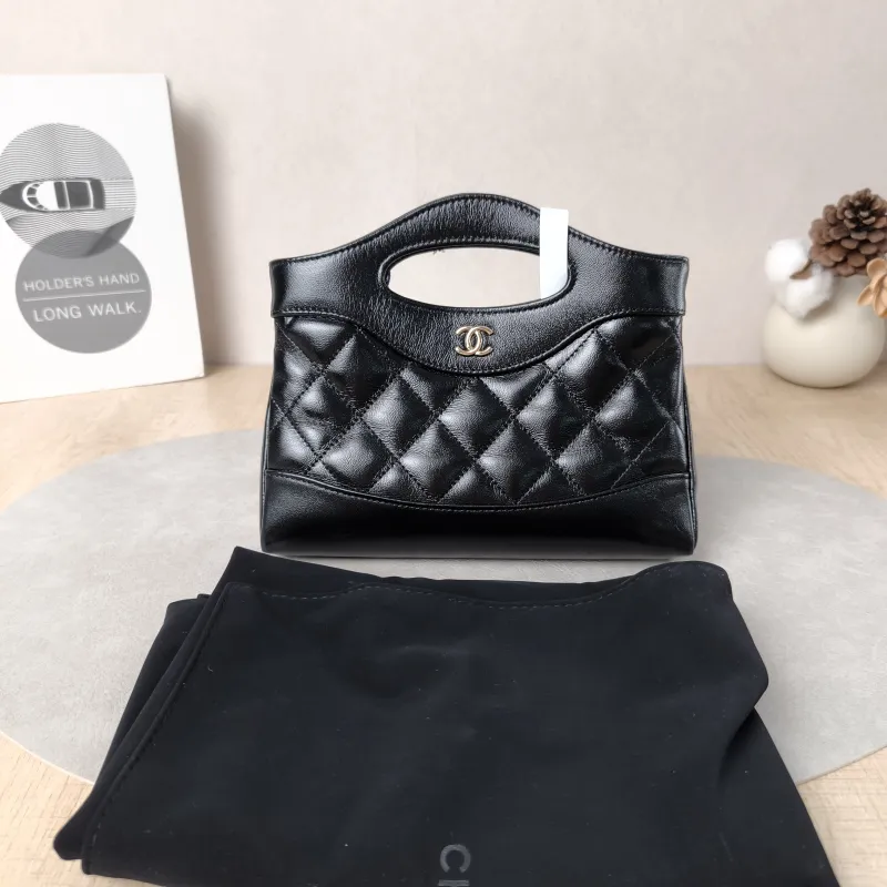 Chanel Crossbody Bag31Bag Black Waxed Leathernano20.5 × 3.5 × 17 cm — cover view 5 of 6