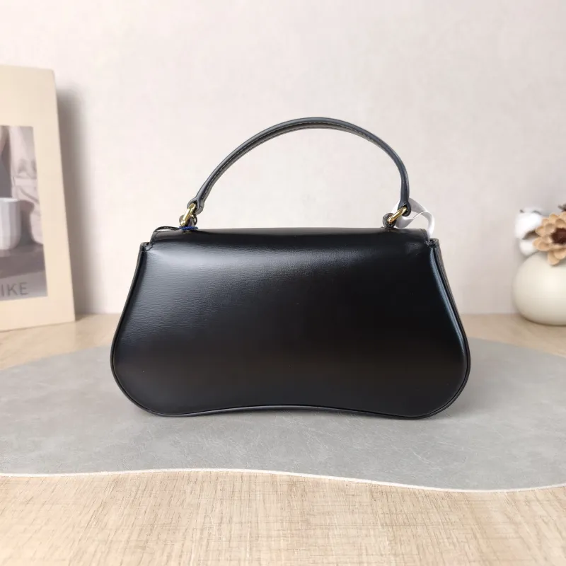 CELINE Crossbody Bag teen lola Crossbody Bag Black Calfskin One Size 20 × 5 × 11.5 cm — cover view 3 of 5