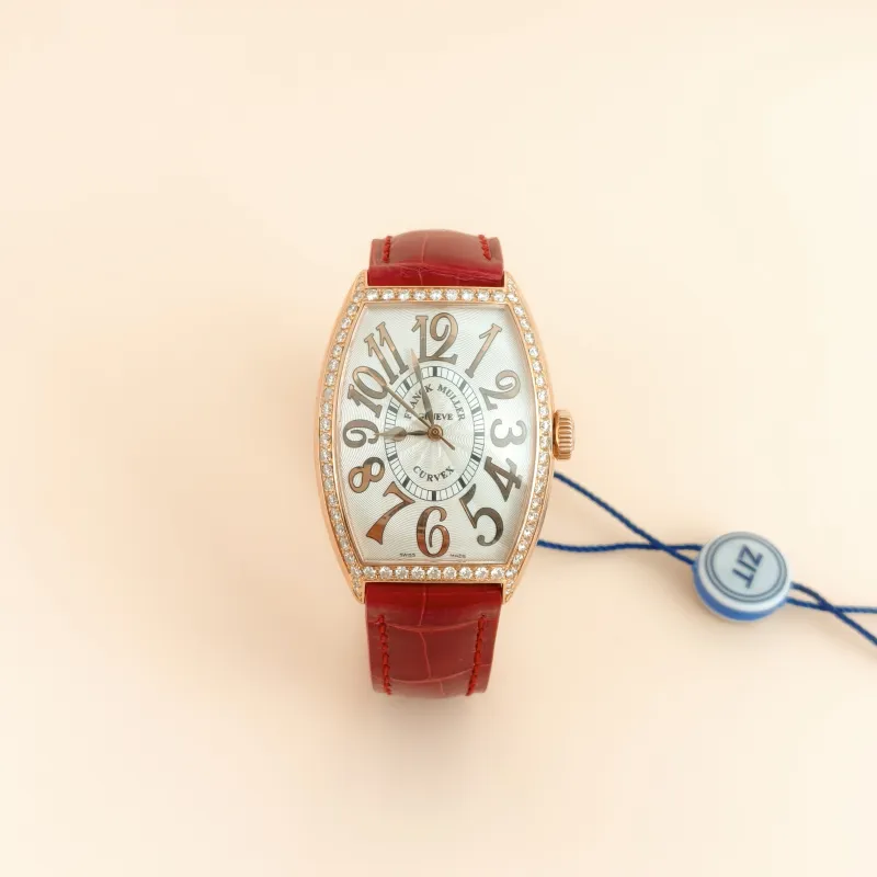 FRANCK MULLER Watch CINTREE CURVEX Collection Watch White 18k One Size 18k 32*45