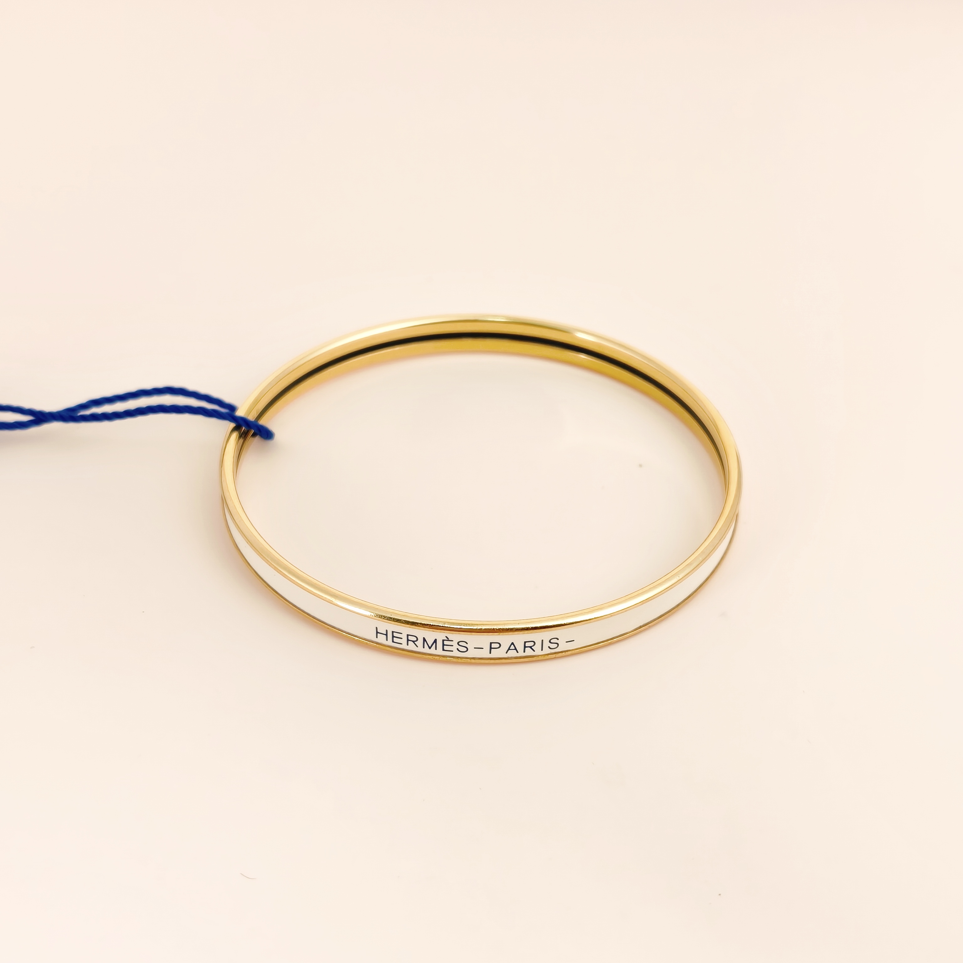 Hermès Bangle Bangle White One Size18.5cm