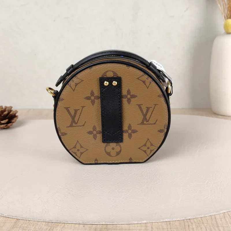 Louis Vuitton Crossbody Bag Mini BOITE CHAPEAU Monogram PVC Mini 13 × 6.5 × 12 cm — cover view 2 of 6