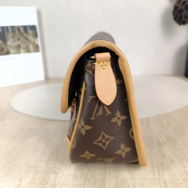 Louis Vuitton Crossbody Bag Diane Baguette Bag Shoulder Strap PVC Small 24 × 9 × 15 cm — detail view 10 of 13