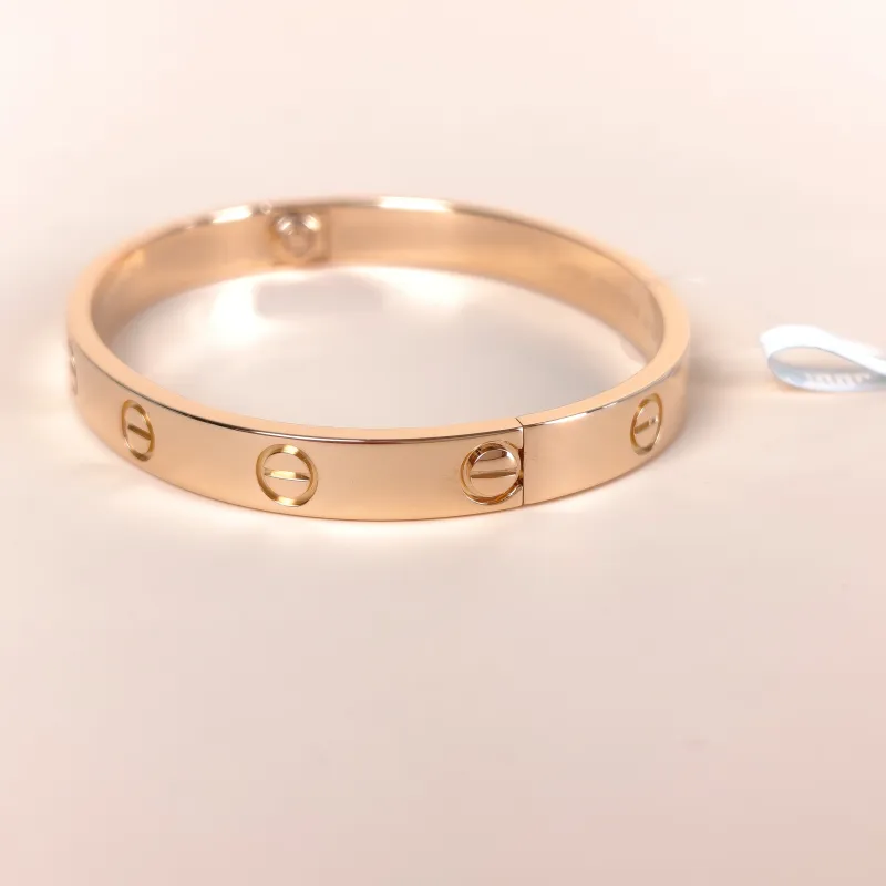 CARTIER Bangle Love Collection Bangle Rose Gold 18KR ose Gold Edition 16 — cover view 8 of 10