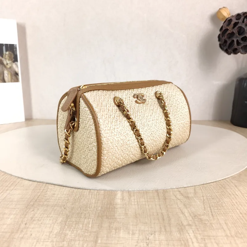 Chanel Crossbody Bag Crossbody Bag Brown Woven Mini 19 × 11 × 11 cm — cover view 5 of 5