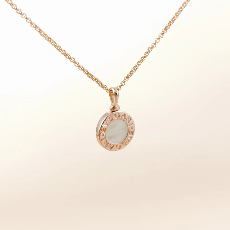 Bvlgari Necklace Collection Pearl Rose Gold 18KR ose Gold One Size 43cm โ cover view 9 of 10