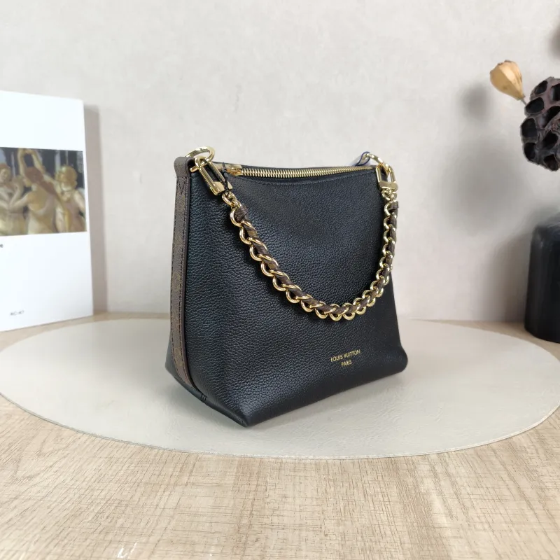 Louis Vuitton Crossbody Bag Multipass Hobo Shoulder Bag Black Calfskinmini17.5 × 9.5 × 18 cm — cover view 6 of 6