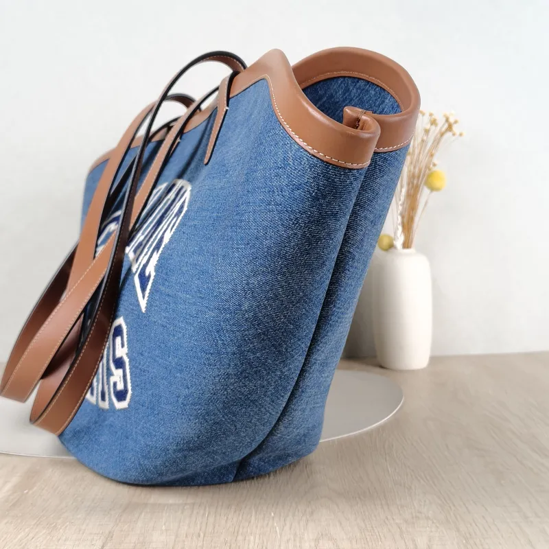 CELINE Top Handle Bagcouffin tote Blue One Size58 × 17 × 27 cm — detail view 6 of 9
