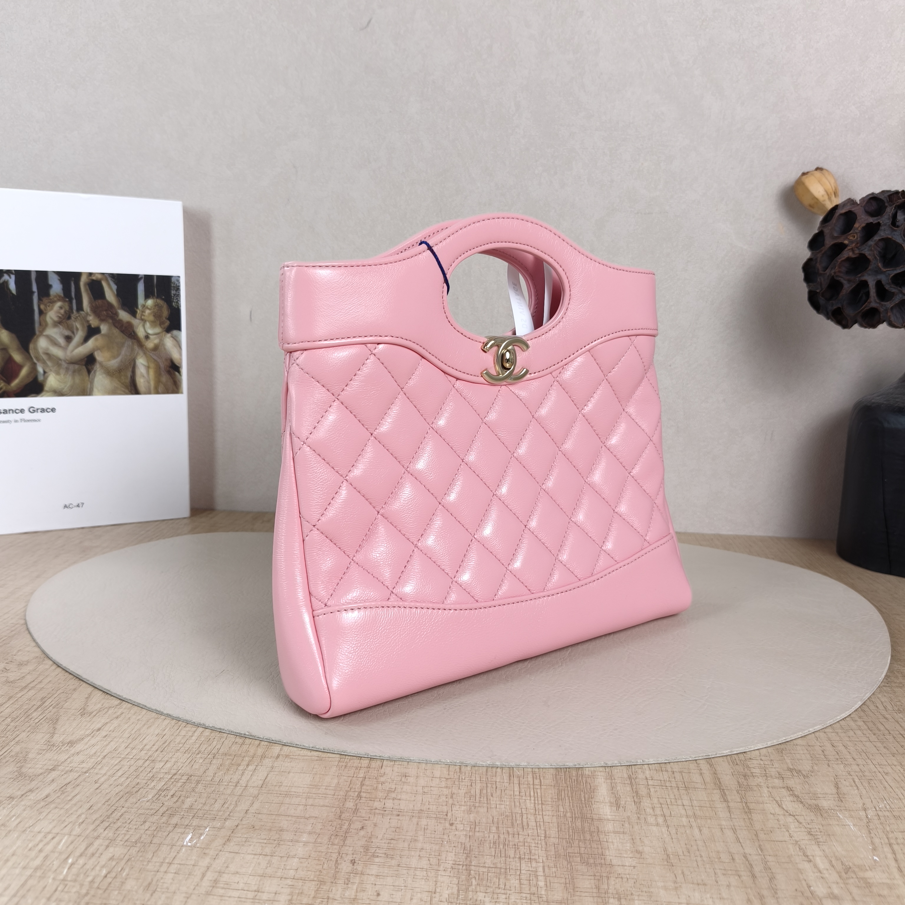 Chanel Crossbody Bag31Bag Pink Waxed Leathermini23 × 5.5 × 22 cm — cover view 2 of 5