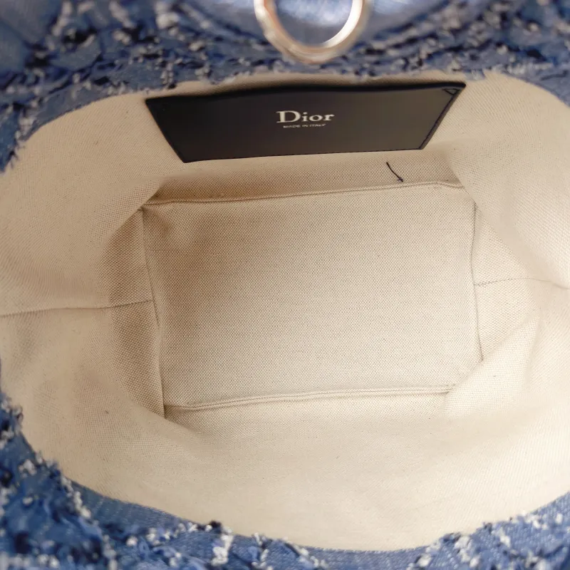 DIOR Top Handle Bag TOUJOURS Edition Blue Small 18.5 × 12 × 18.5 cm — detail view 2 of 14