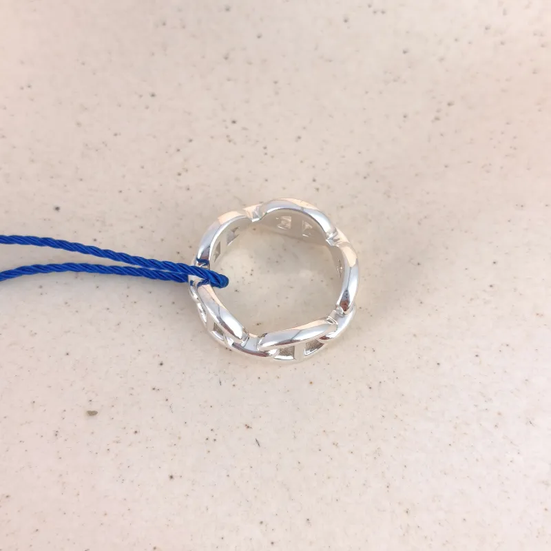 Hermès Ring Chaine d'Ancre Enchainee Ring 925 One Size 52 — cover view 5 of 6