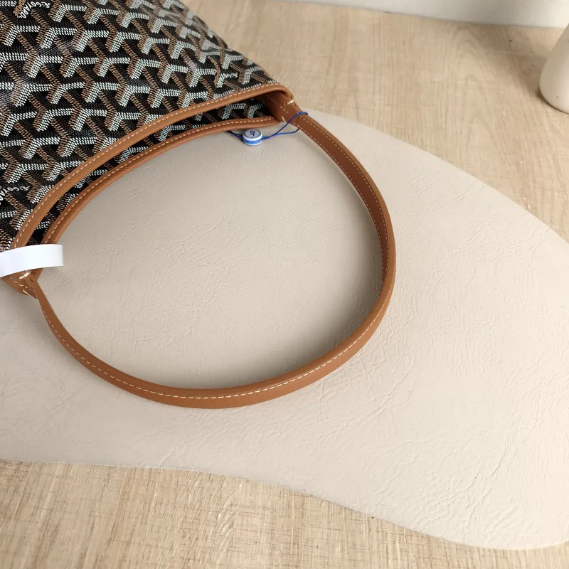 GOYARD Shoulder Bag Brown PVC Mini 29 × 11 × 18.5 cm — detail view 6 of 9