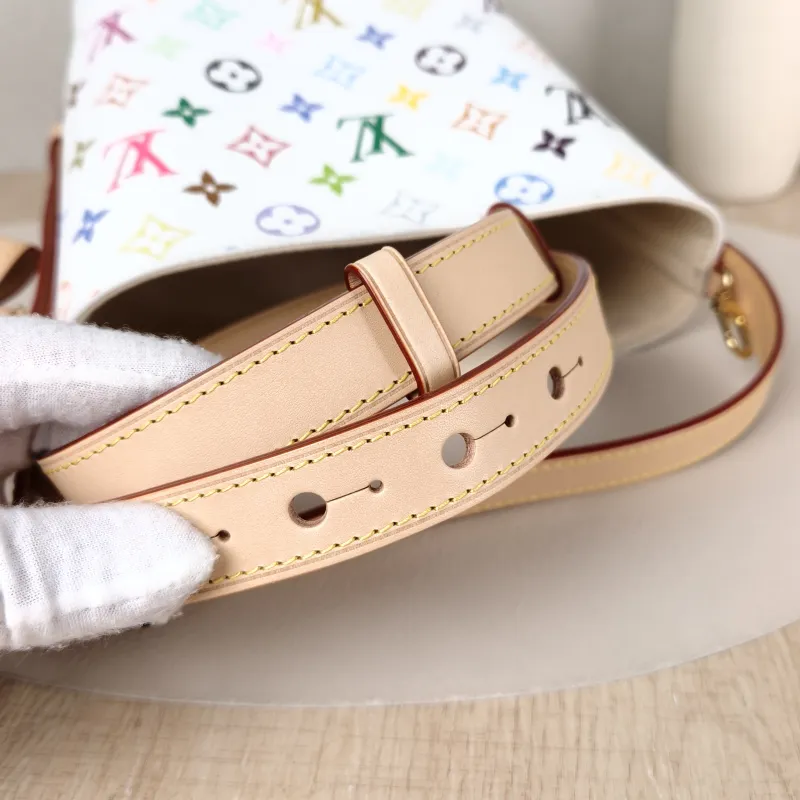 Louis Vuitton Top Handle Bag ALL IN BB Multicolore PVC BB 16 × 12 × 18 cm — detail view 9 of 11