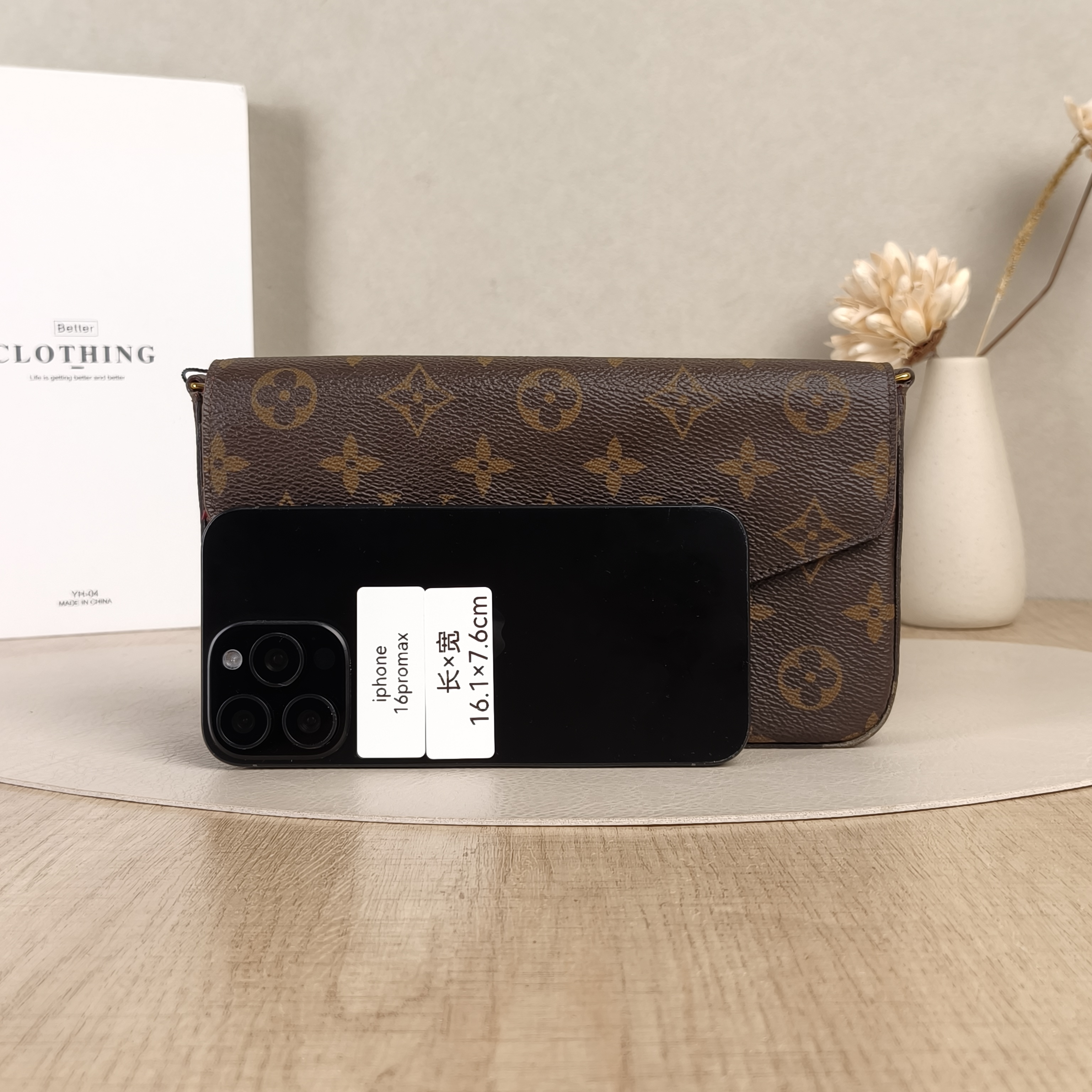 Louis Vuitton Crossbody Bag Pochette Félicie Monogram PVC Small21 × 3 × 12 cm — cover view 2 of 5