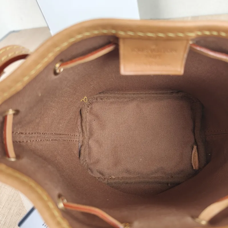 Louis Vuitton Crossbody Bag NANO NOÉ Bucket Bag Nano Monogram PVC nano 13 × 10 × 16 cm — detail view 7 of 10