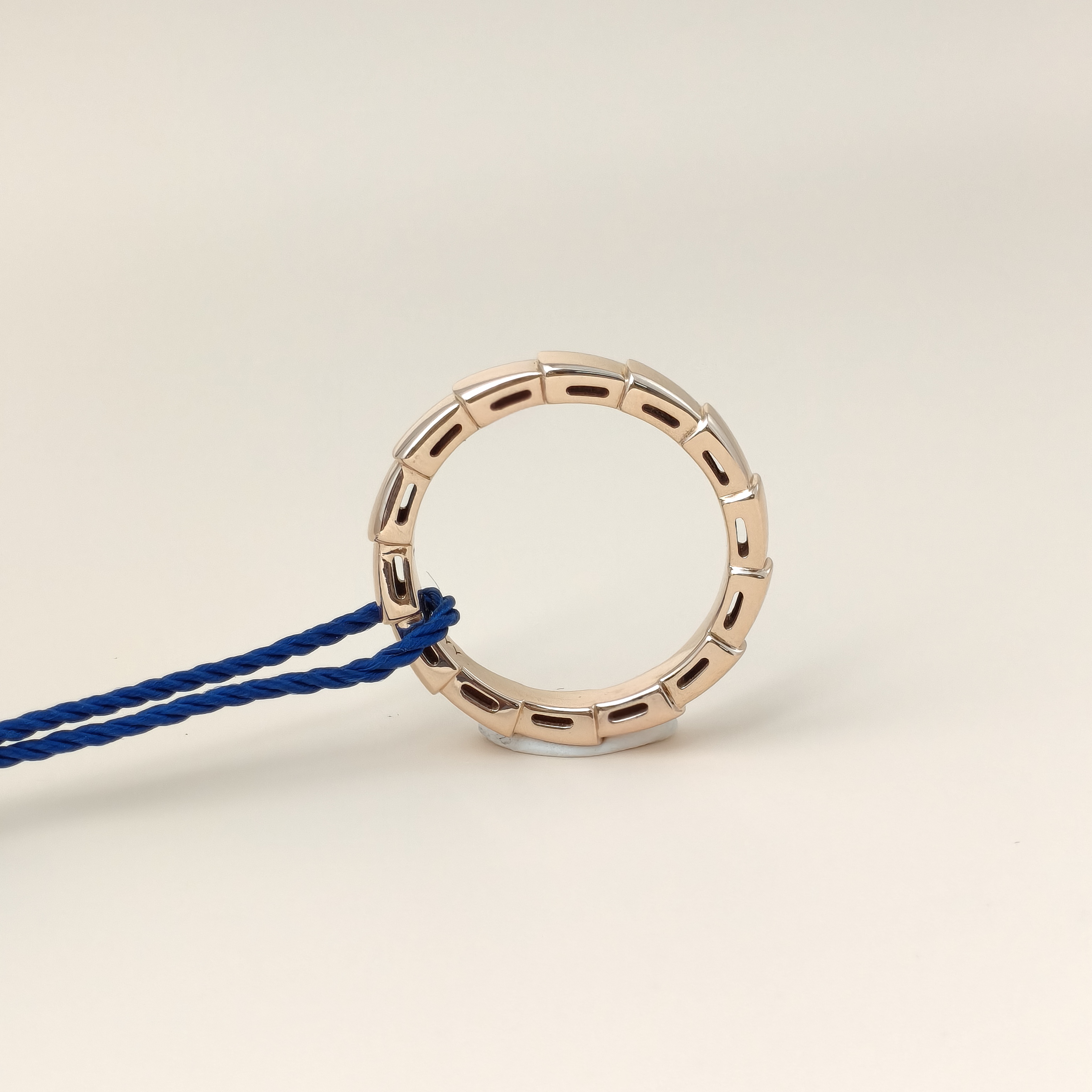 Bvlgari Ring Serpenti Viper Collection Ring Rose Gold 18KR ose Gold50 EU — cover view 4 of 10