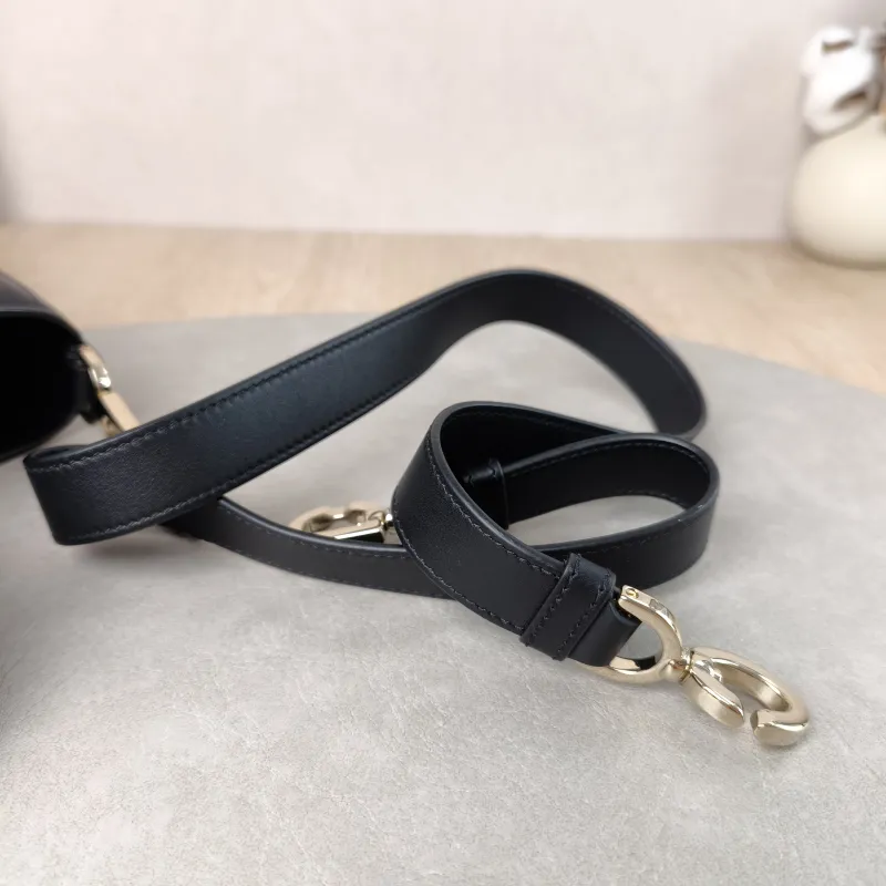 DIOR Shoulder Bag TOUJOURS Edition Black Calfskin Small 18.5 × 12 × 18.5 cm — detail view 2 of 10