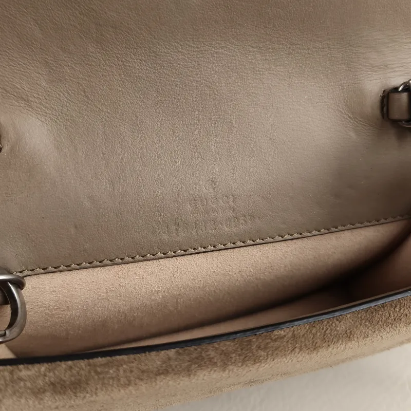 GUCCI Crossbody Bag Dionysus Monogram PVC Mini 16.5 × 4.5 × 10 cm — detail view 3 of 11