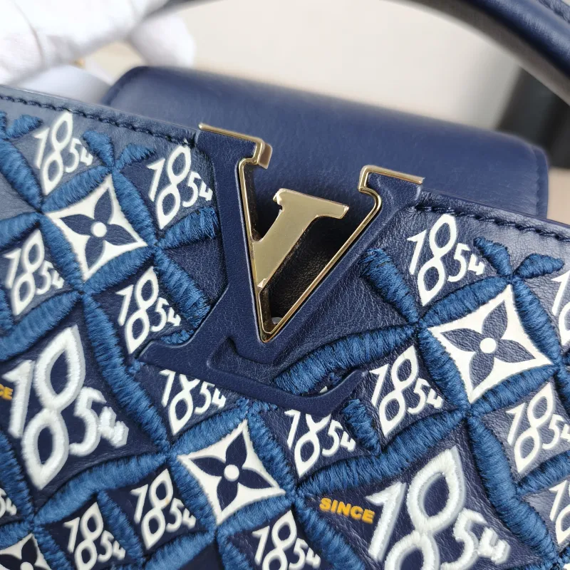 Louis Vuitton Crossbody Bag Capucines 1854 Calfskin Embroidered Mini 21 × 8 × 14 cm — detail view 12 of 12