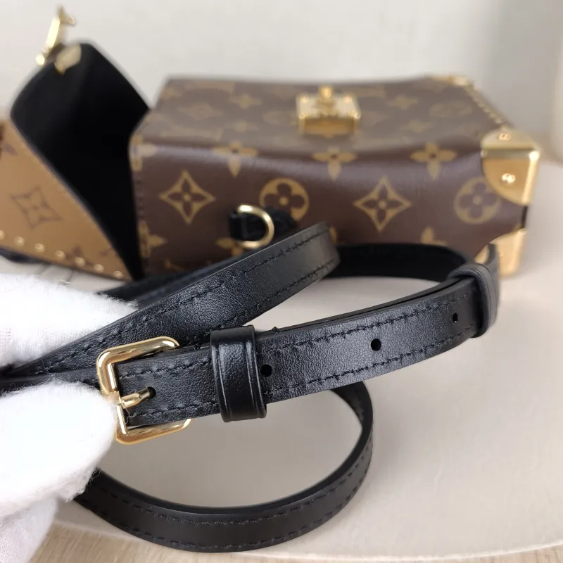 Louis Vuitton Crossbody Bag Camera Box Camera Bag Box Bag Monogram PVC One Size 12.5 × 6 × 18 cm — detail view 10 of 14