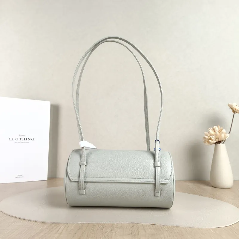 Chanel Shoulder Bag preppy coco Bowling Bag Green Calfskin Small 20.5 × 10 × 10 cm — cover view 4 of 5
