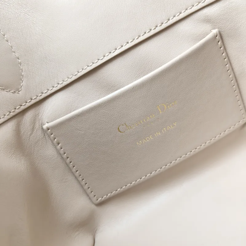 DIOR Top Handle Bag TOUJOURS Edition Beige Calfskinmini13 × 12 × 15 cm — detail view 8 of 10