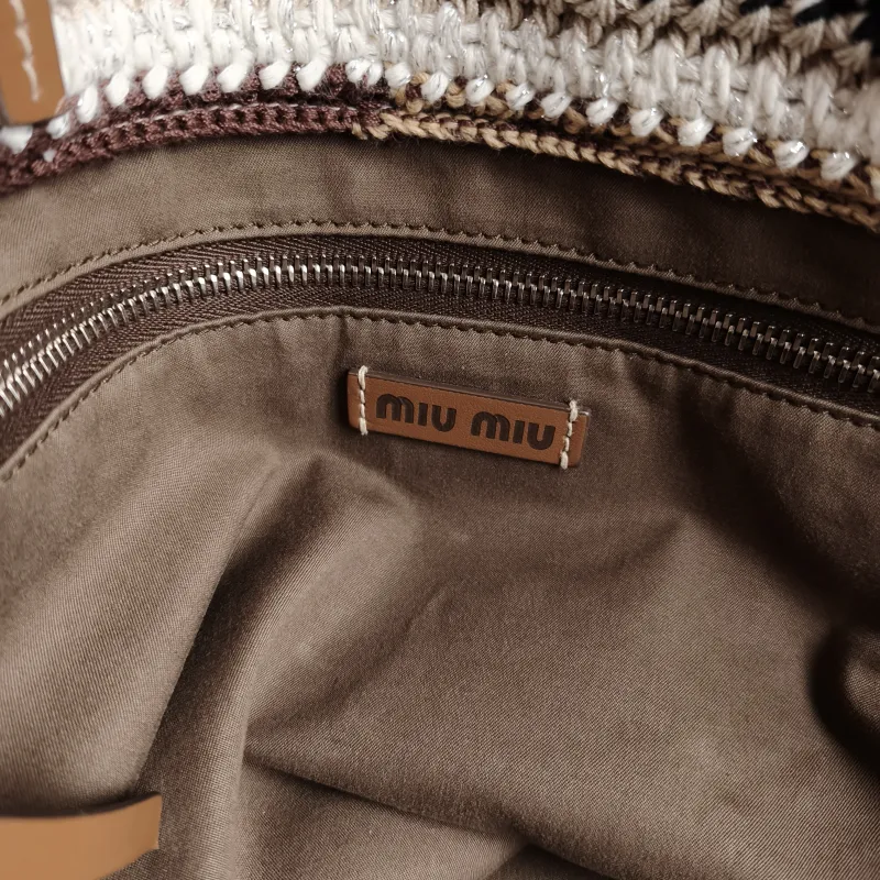 Miumiu Crossbody Bag Tote Bag Colorblock One Size 41 × 16 × 34 cm — detail view 11 of 11
