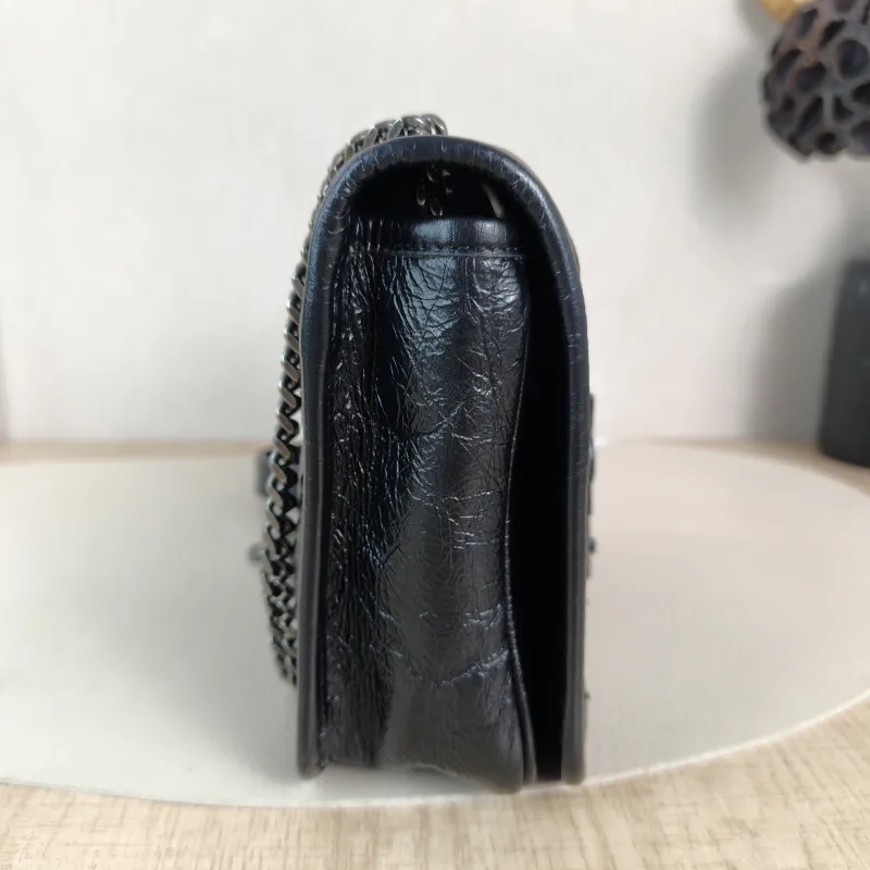 SAINT LAURENT Crossbody Bag Niki Chain Bagwoc Black Mini 19 × 5 × 16 cm — detail view 7 of 11