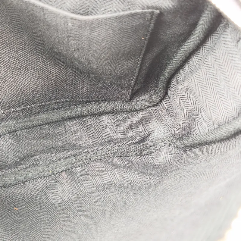 LOEWE Crossbody Bag Military Messenger Messenger Bag Grey Calfskin 25 × 9 × 18 cm — detail view 1 of 12