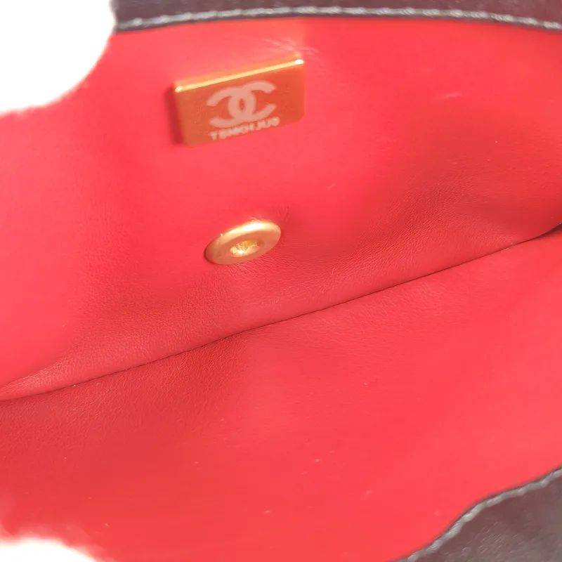 Chanel Crossbody Bag 23s Black Lambskin One Size 21 × 8 × 14 cm — detail view 5 of 12