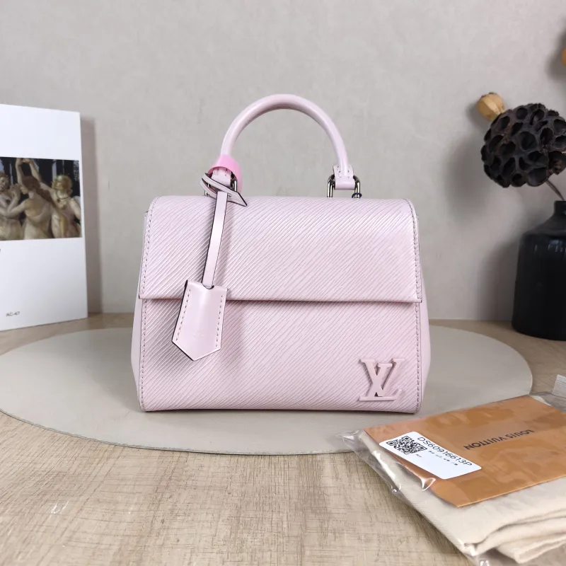 Louis Vuitton Crossbody Bag CLUNY Pink Epi Embossed Calfskin Mini 20 × 7.5 × 16 cm — cover view 2 of 6