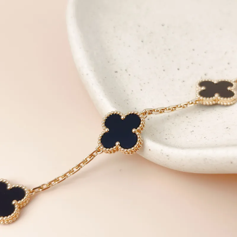 Van Cleef & Arpels Bracelet Alhambra Alhambra Collection Five-Motif Bracelet 18KY ellow Gold Vintage Small 19cm โ cover view 6 of 11