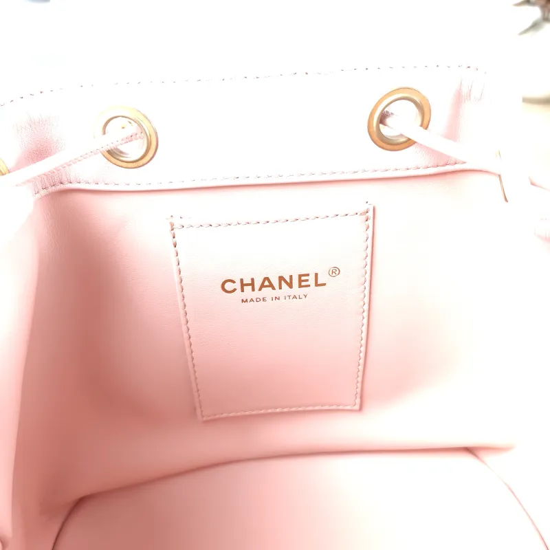 Chanel Crossbody Bag23k Backpack Pink Lambskin One Size20 × 12 × 23 cm — detail view 10 of 14