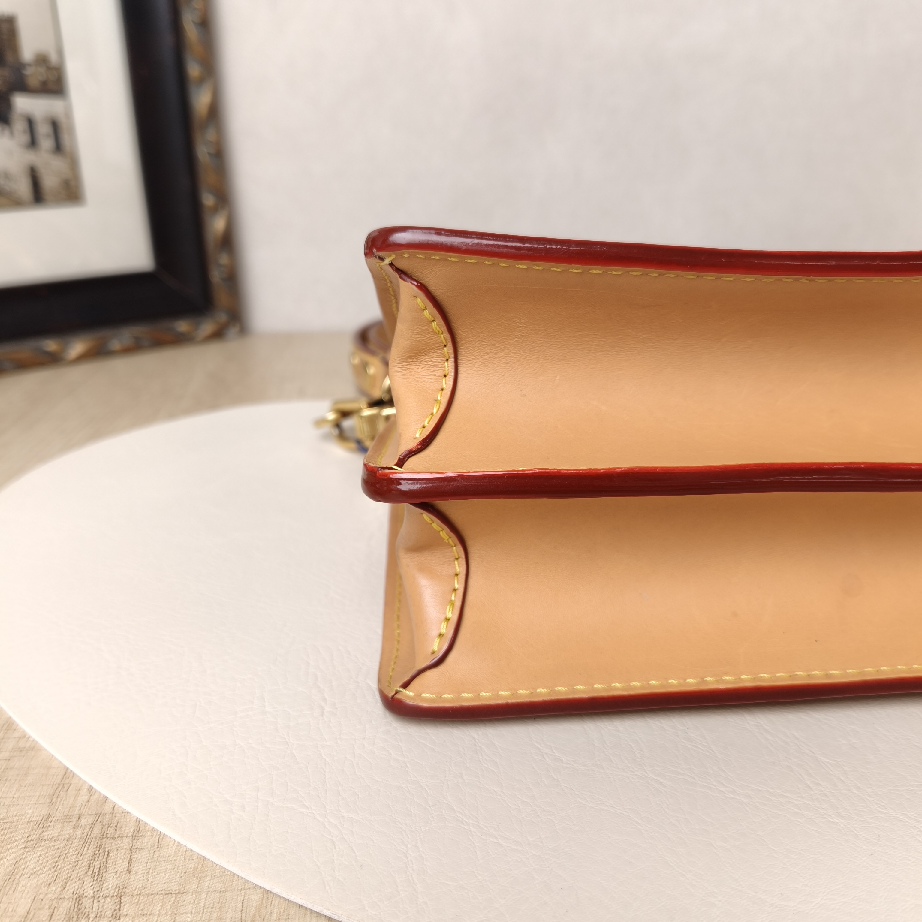 Louis Vuitton Crossbody Bag Dauphine 1854 Medium25 × 10.5 × 17 cm — cover view 4 of 10