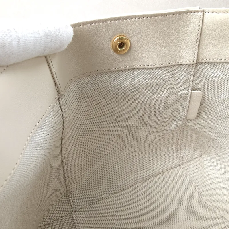 DIOR Top Handle Bag Signature Bucket Bag Beige · Blue Canvas · Calfskin Small21 × 11 × 19 cm — detail view 2 of 16