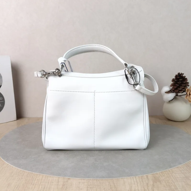 BALENCIAGA Crossbody Bag RODEO White Calfskinmini23 × 10 × 17 cm — cover view 4 of 6