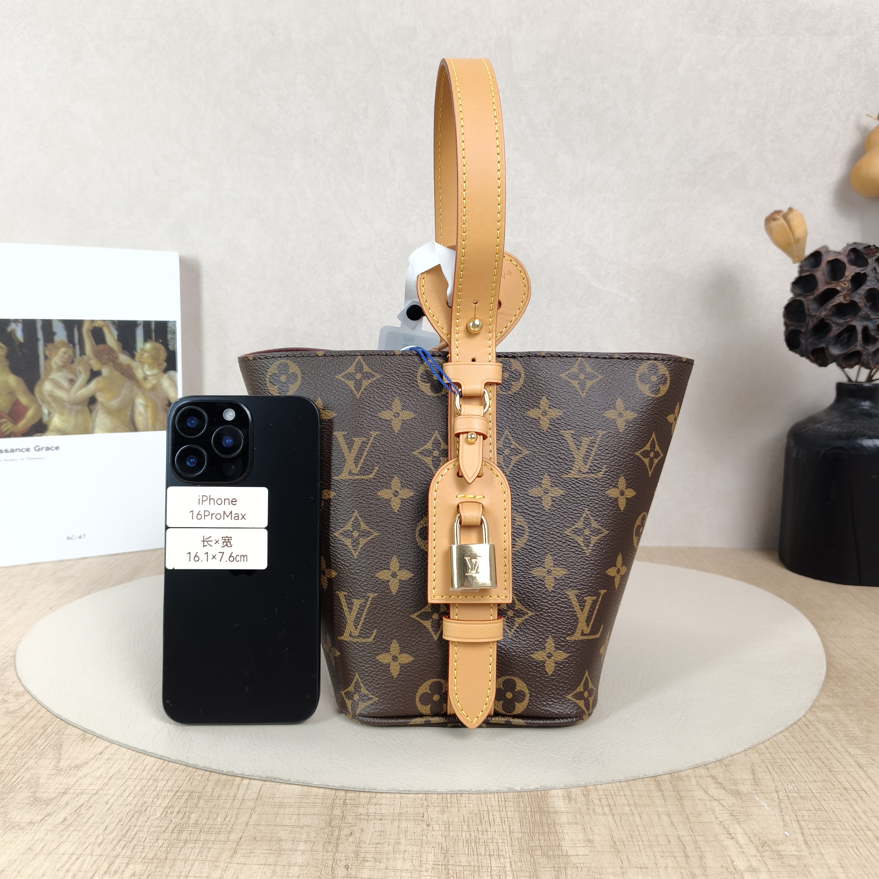 Louis Vuitton Top Handle Bag ALL IN BB Monogram PVCBB18 × 12 × 16 cm — cover view 2 of 6