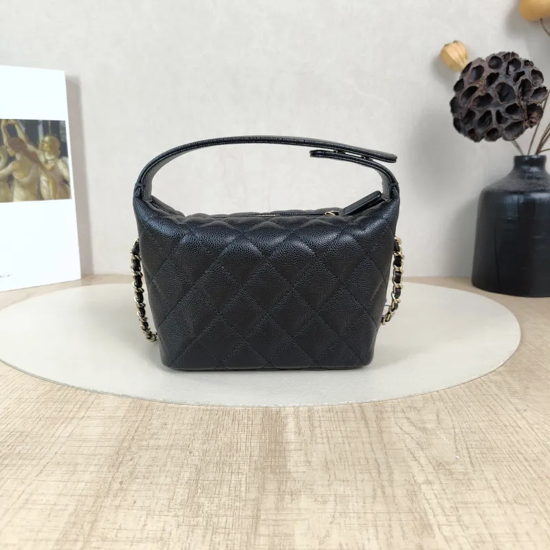 Chanel Crossbody Bag25c Vanity Case Bag Black Grained Calfskin One Size16 × 6 × 13 cm — cover view 4 of 6