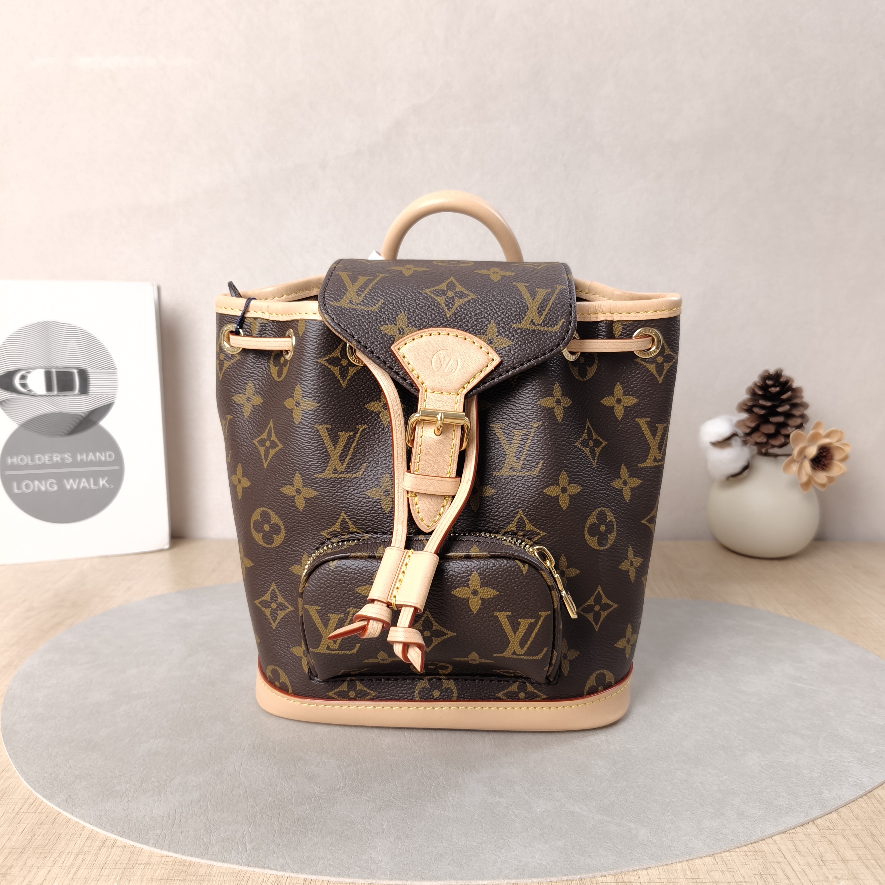 Louis Vuitton Backpack MONTSOURIS Backpack Edition Monogram PV Cmini25 × 12 × 24 cm