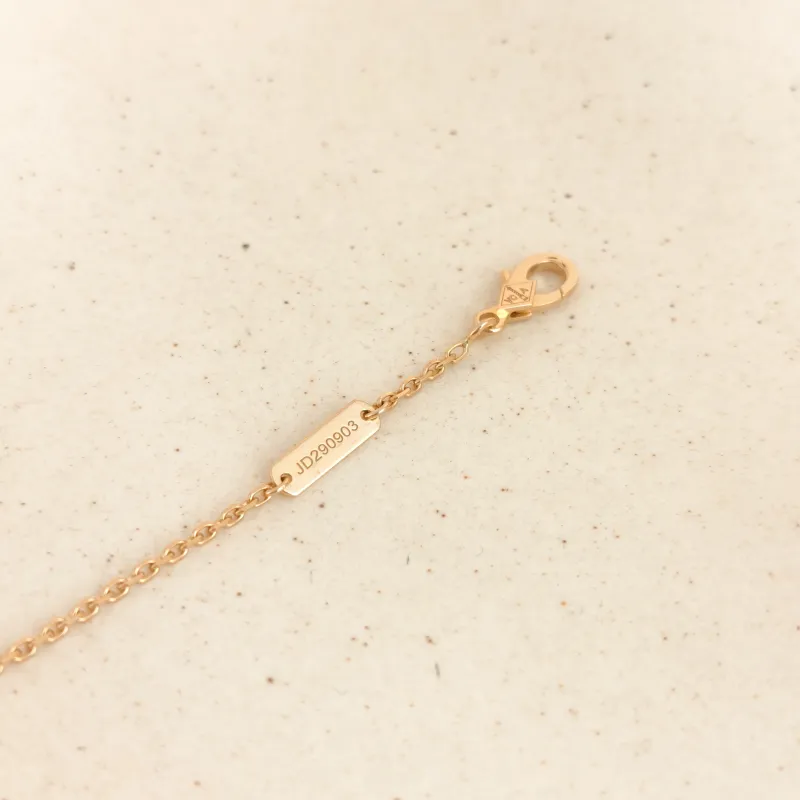 Van Cleef & Arpels Necklace Alhambra Alhambra Collection Necklace 18KY ellow Gold Vintage Small 41cm — cover view 3 of 8