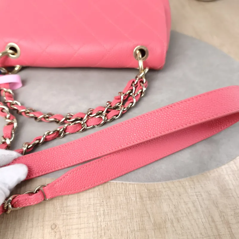 Chanel Crossbody Bag CF Crossbody Bag Red Grained Calfskin One Size 21 × 8 × 13 cm 29 — detail view 1 of 13