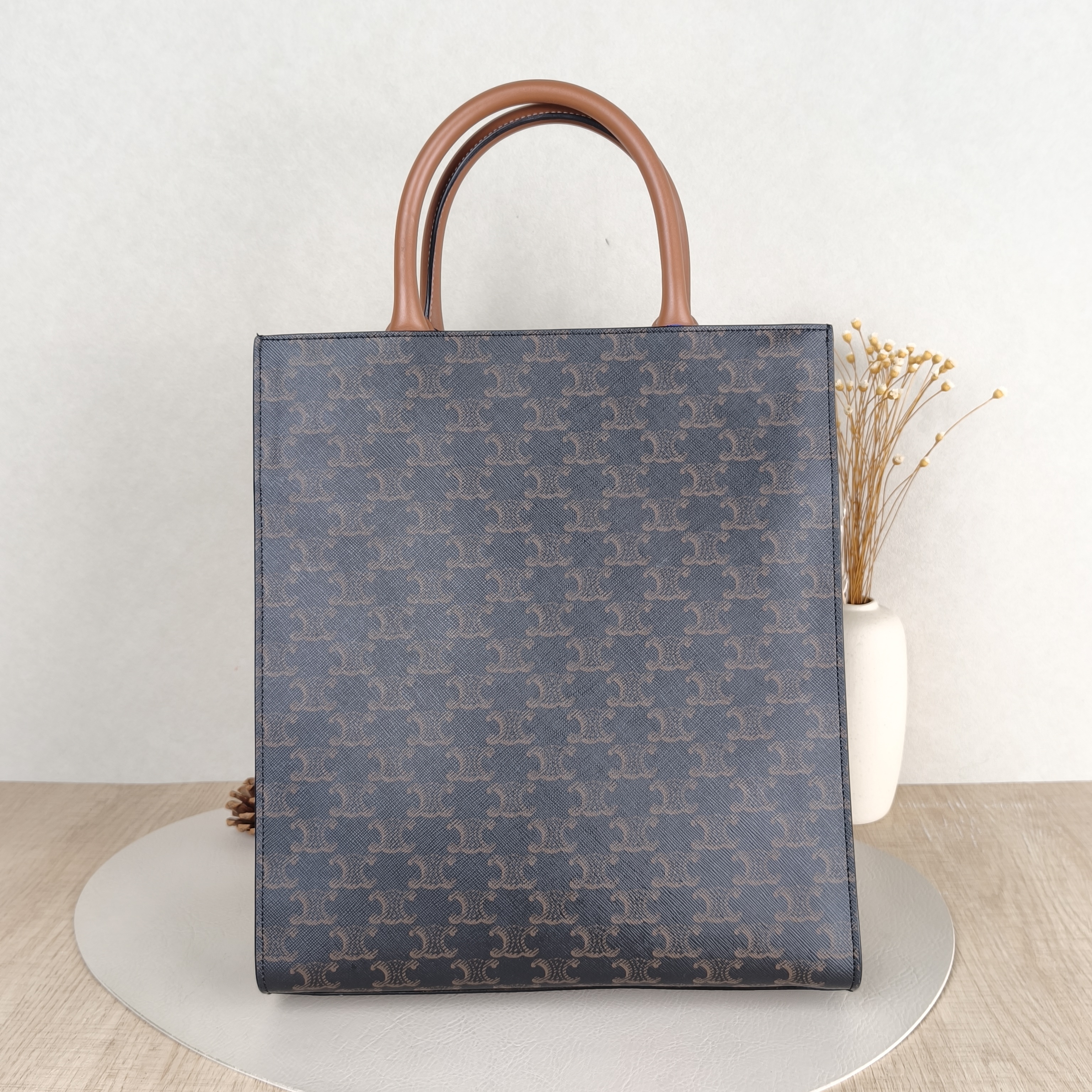 CELINE Crossbody Bag CABAS Monogram PVC Small28.5 × 8 × 33 cm — cover view 5 of 5