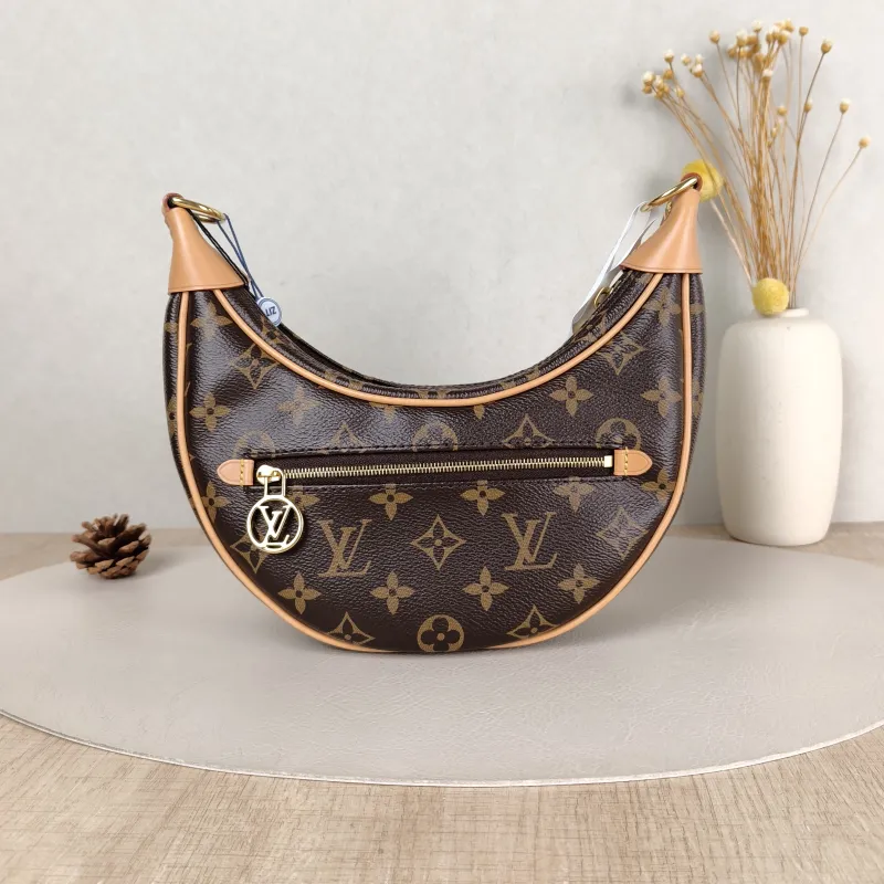 Louis Vuitton Crossbody Bag Loop Monogram PVC Small 23 × 6 × 13 cm