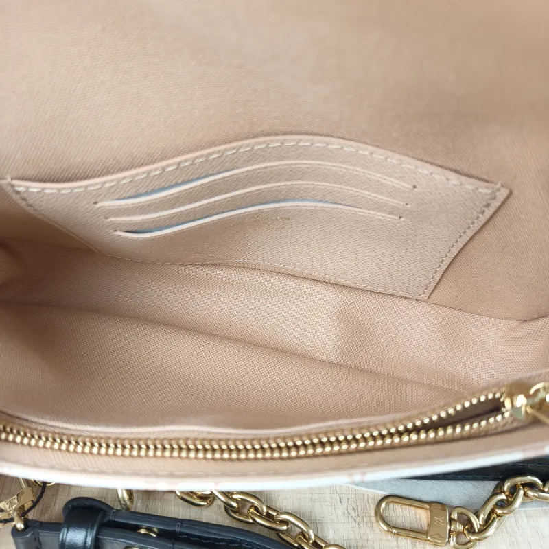Louis Vuitton Crossbody Bag IVY · Beige PVC Small 23.5 × 4.3 × 12 cm — detail view 4 of 11