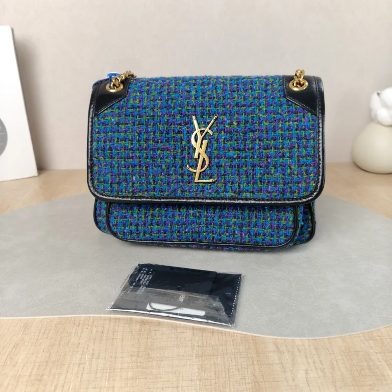 SAINT LAURENT Crossbody Bag Niki D Small 21 × 7.5 × 16 cm — cover view 2 of 6